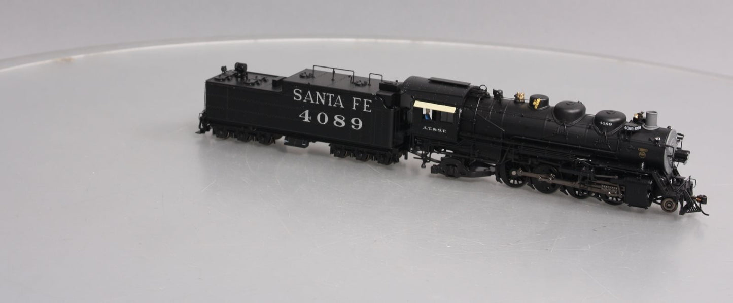 Broadway Limited 4767 HO ATSF 2-8-2 Mikado Steam Locomotive #4089 with Sound