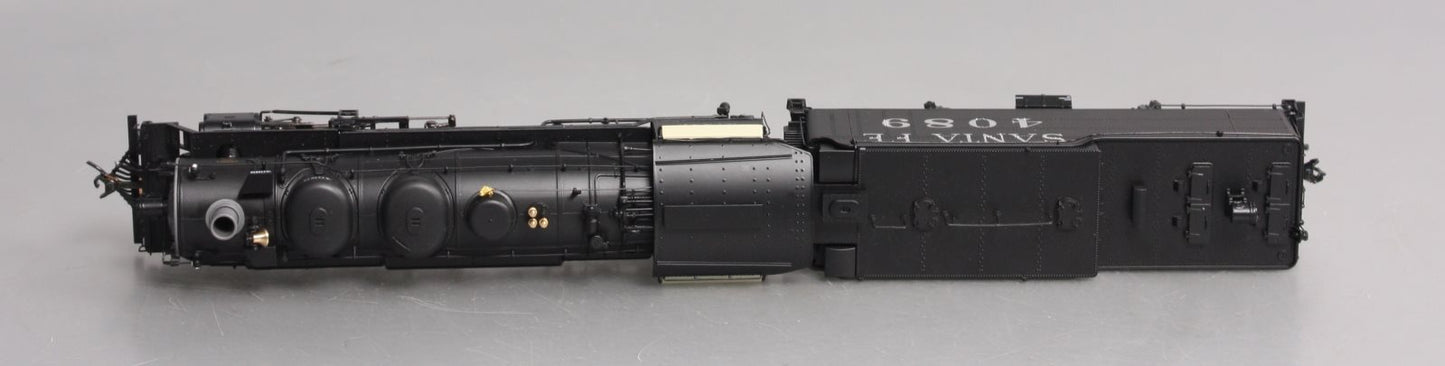 Broadway Limited 4767 HO ATSF 2-8-2 Mikado Steam Locomotive #4089 with Sound