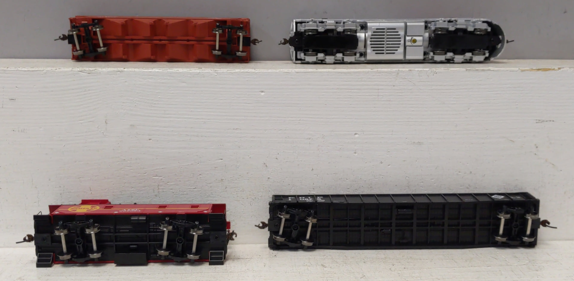 MTH 81-4001-1 HO F-3 Diesel R-T-R Sante Fe Archive Freight Train Set