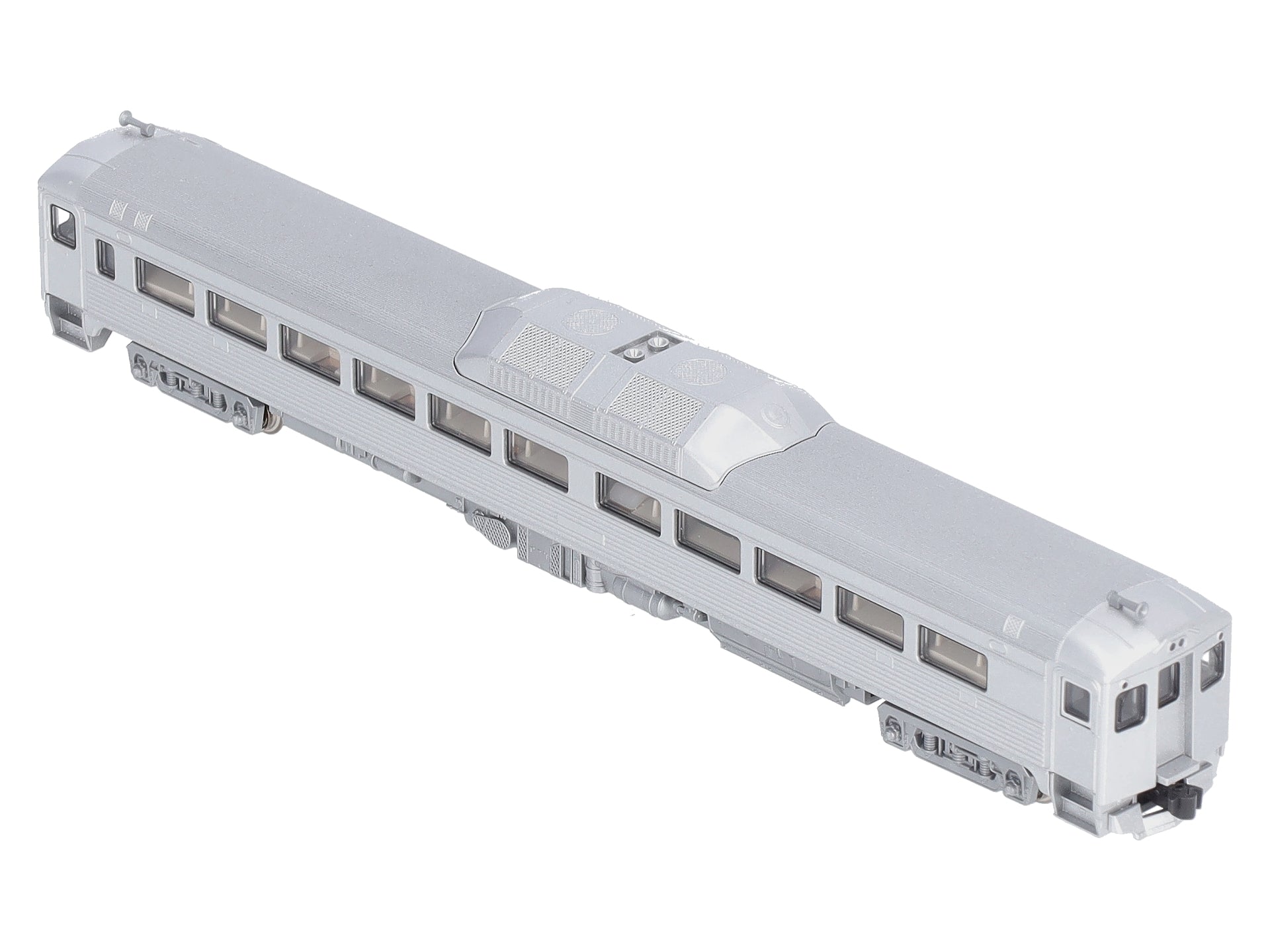 Kato 166-0000 N Scale Unlettered RDC-1 Passenger Car w/DCC