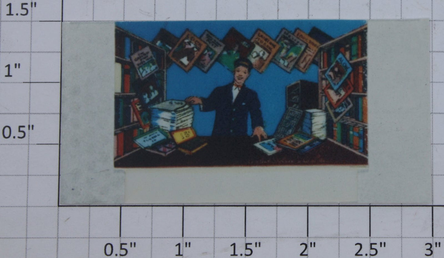 Lionel 114-29 Newstand Window Decal