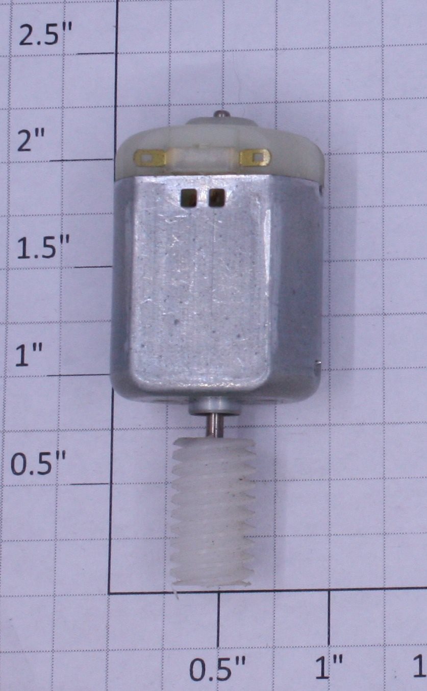 Lionel 18639-103 DC Motor and Worm Gear Assembly
