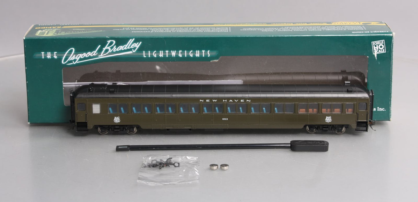 Rapido Trains 109105 HO New Haven 10-Window Smoker Coach #8523