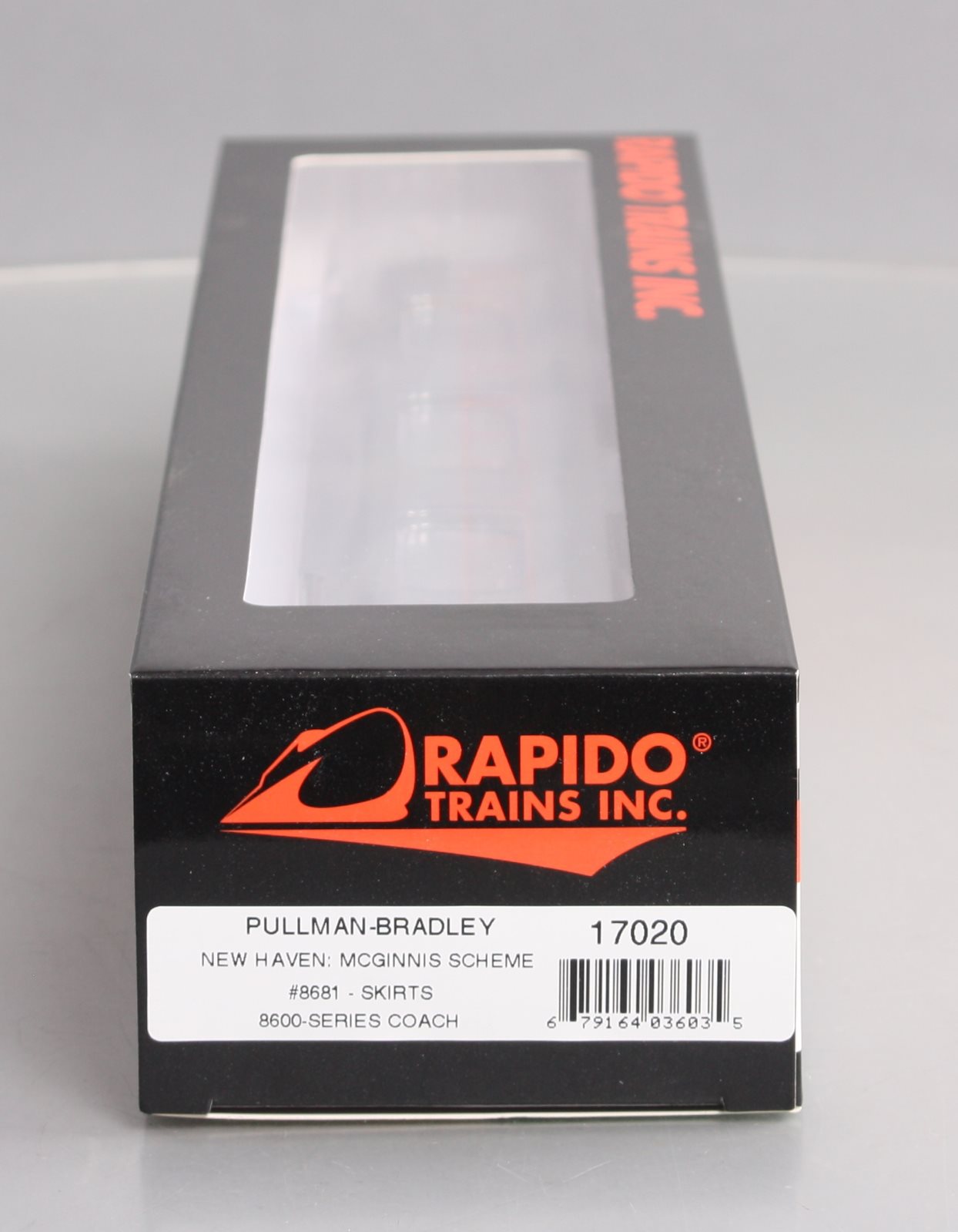 Rapido Trains 17020 HO NH McGinnis Scheme Pullman-Bradley #8681