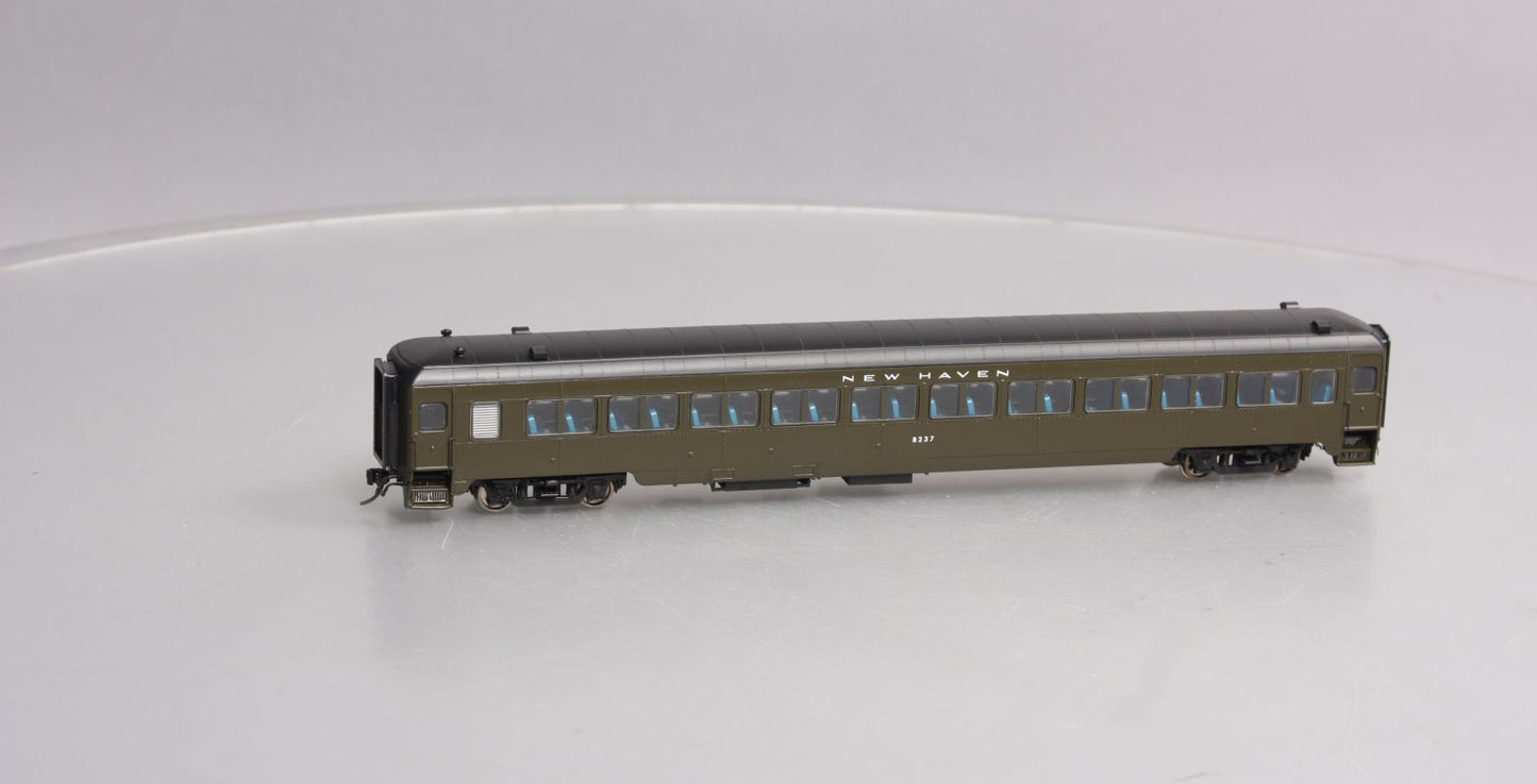 Rapido Trains 109124 HO New Haven 10-Window Coach #8237 (Pullman Green)