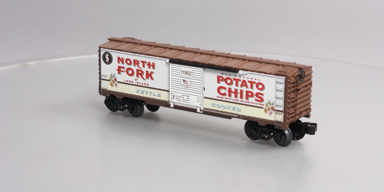 Lionel 6-84598 O Sidor's North Fork Potato Chips Boxcar LN/Box