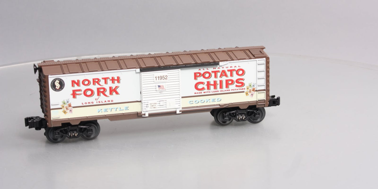 Lionel 6-84598 O Sidor's North Fork Potato Chips Boxcar LN/Box