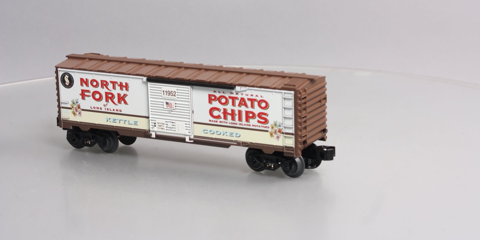 Lionel 6-84598 O Sidor's North Fork Potato Chips Boxcar #11952 LN/Box