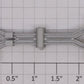 Lionel 28420-15 Silver Handcar Pump Handle