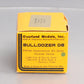 Overland OMI-3149 1:87 Yellow Pewter D8 w/Narrow Blade Bulldozer Die Cast LN/Box