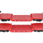 USA Trains R17334-1 G Gauge Santa Fe Depressed Center Flatcar 2 Car Pack