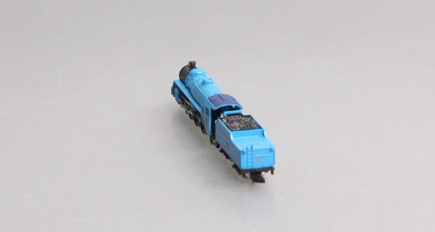Marklin 8810 Z Scale Jersey Central 4-6-2 Blue Comet Steam Locomotive #831 LN/Box