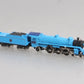 Marklin 8810 Z Scale Jersey Central 4-6-2 Blue Comet Steam Locomotive #831 LN/Box