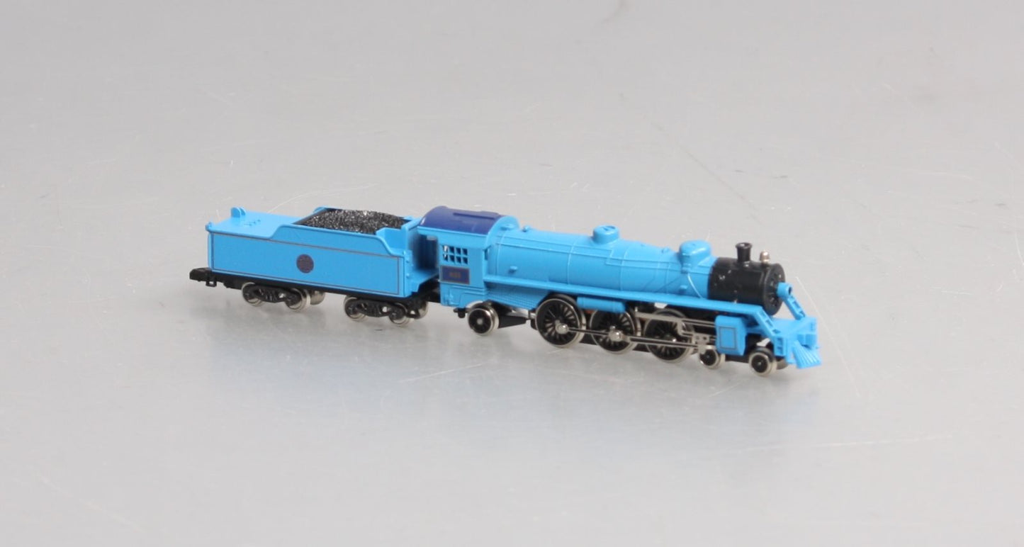 Marklin 8810 Z Scale Jersey Central 4-6-2 Blue Comet Steam Locomotive #831 LN/Box