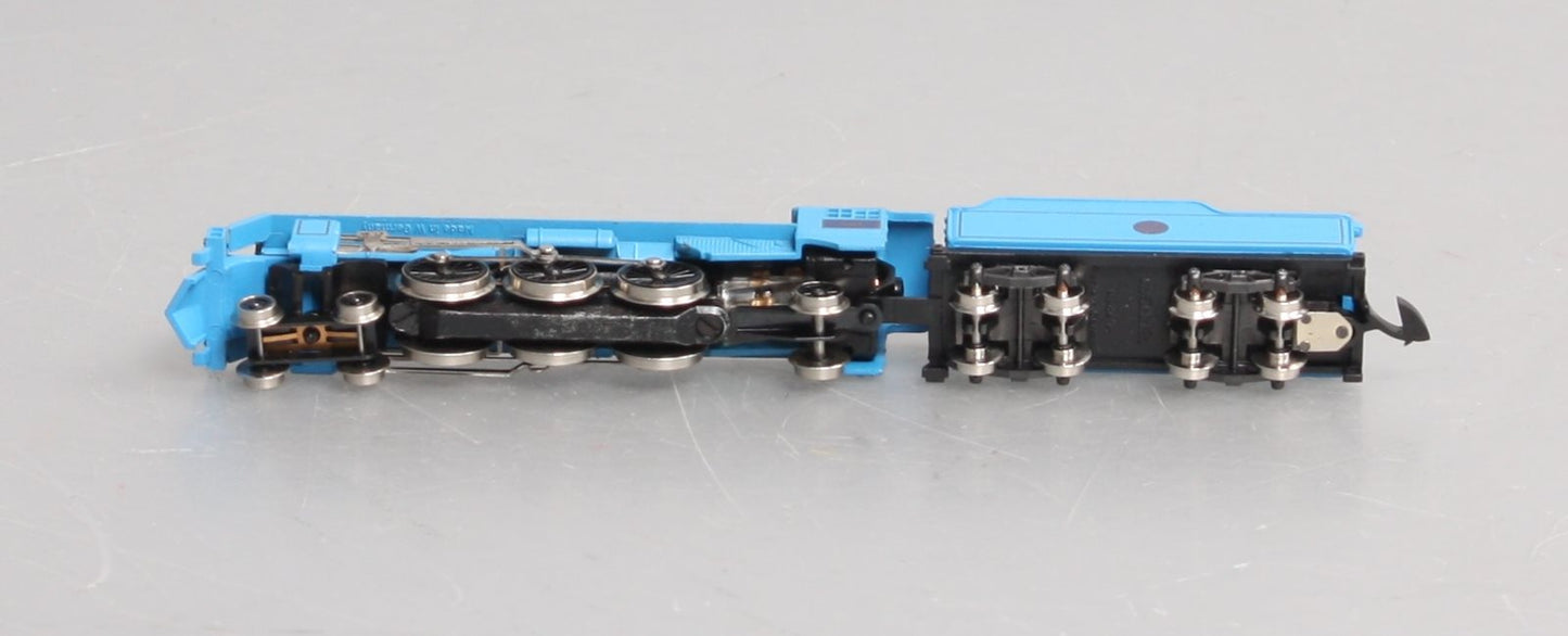 Marklin 8810 Z Scale Jersey Central 4-6-2 Blue Comet Steam Locomotive #831 LN/Box