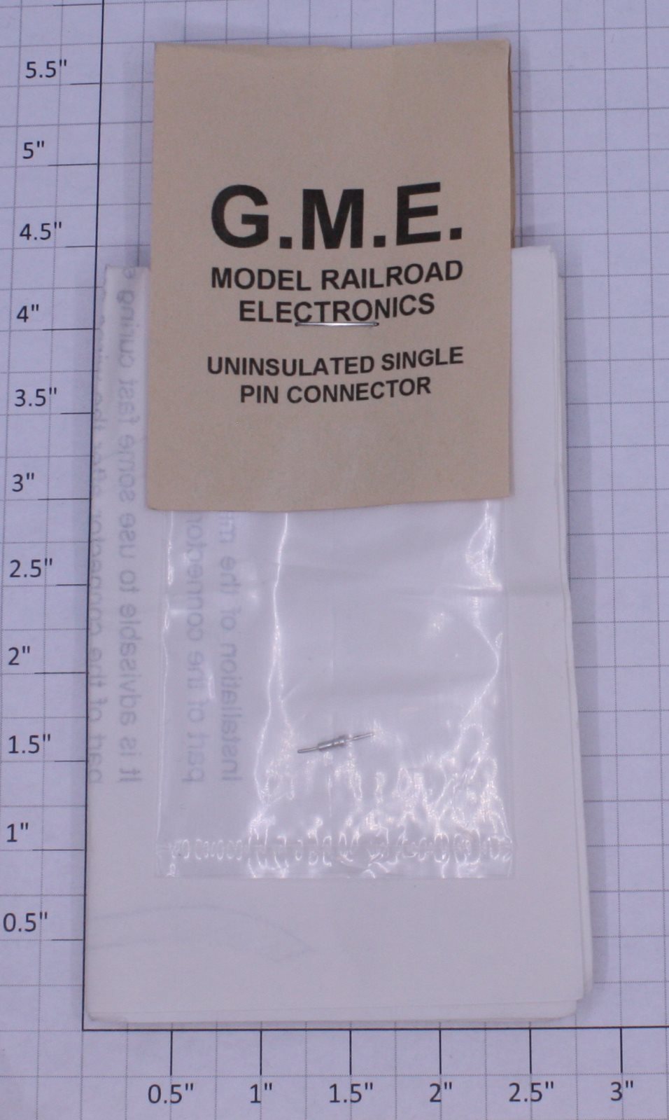 GME 0924-10 Printed Circuit PCB Uninsulated Single Pin Connector