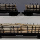 MTH 20-98103 O Gauge West Virginia Pulp & Paper Stake Flatcars (Set of 3) LN/Box