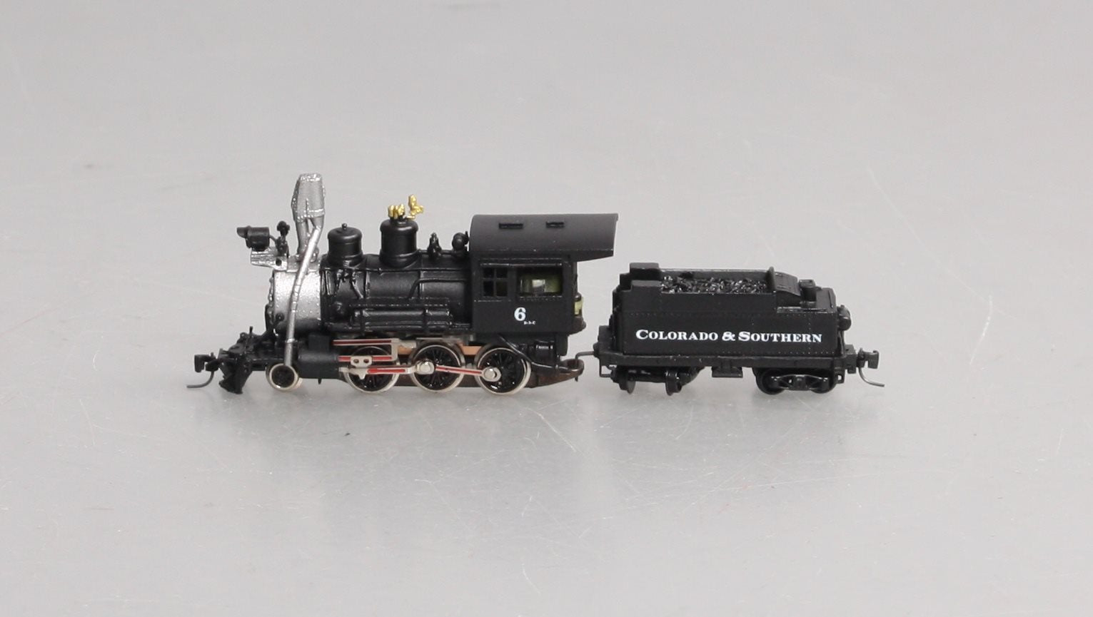 Micro-Trains 15902 Nn3 BRASS Colorado & Southern 2-6-0 Steam Locomotive & Tender LN/Box