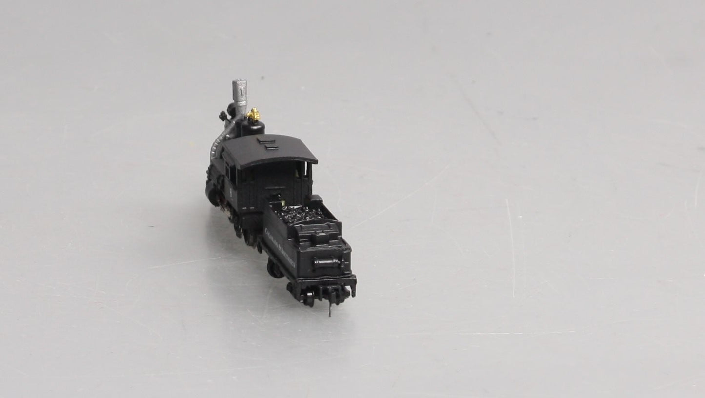 Micro-Trains 15902 Nn3 BRASS Colorado & Southern 2-6-0 Steam Locomotive & Tender LN/Box