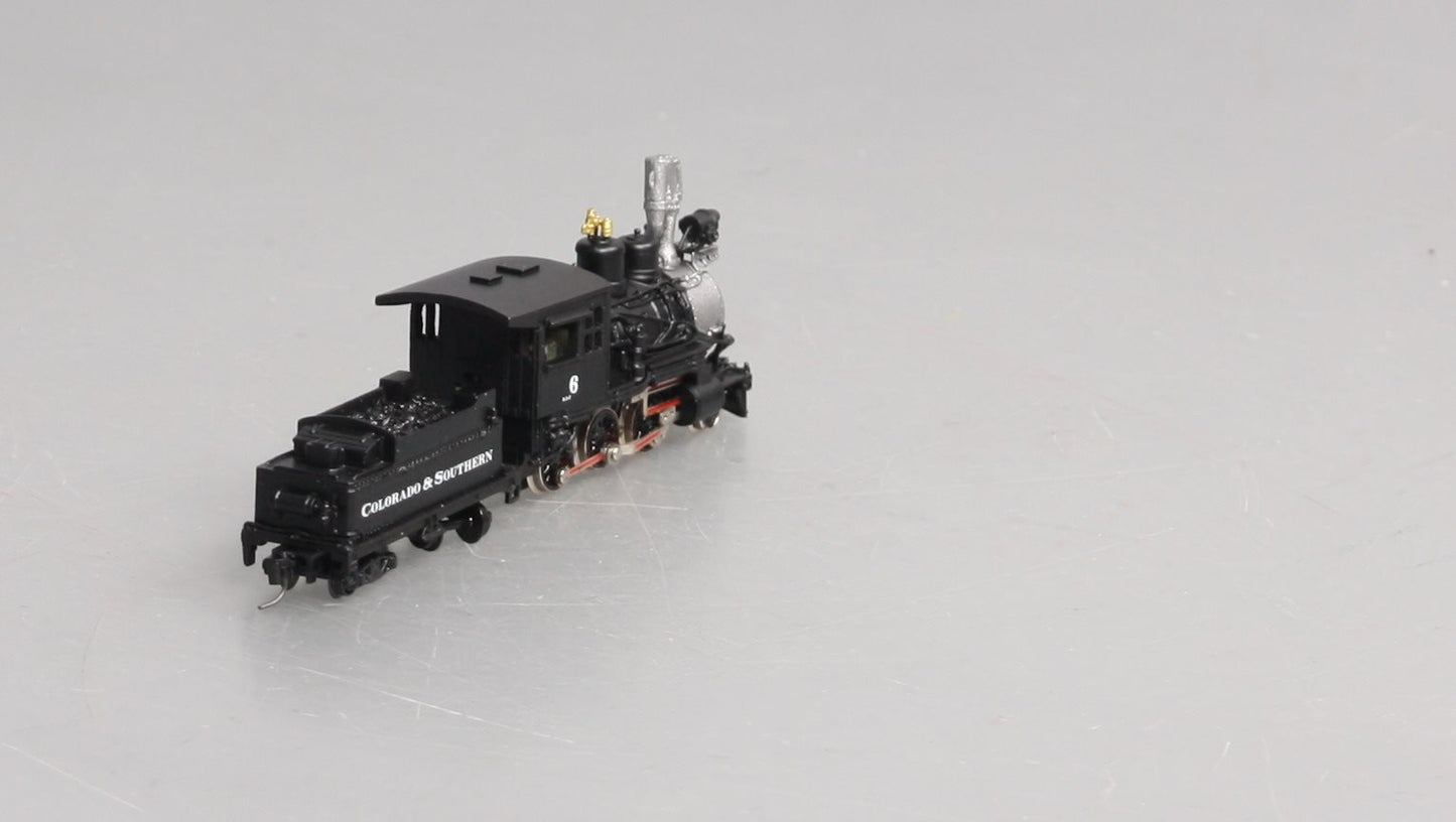 Micro-Trains 15902 Nn3 BRASS Colorado & Southern 2-6-0 Steam Locomotive & Tender LN/Box
