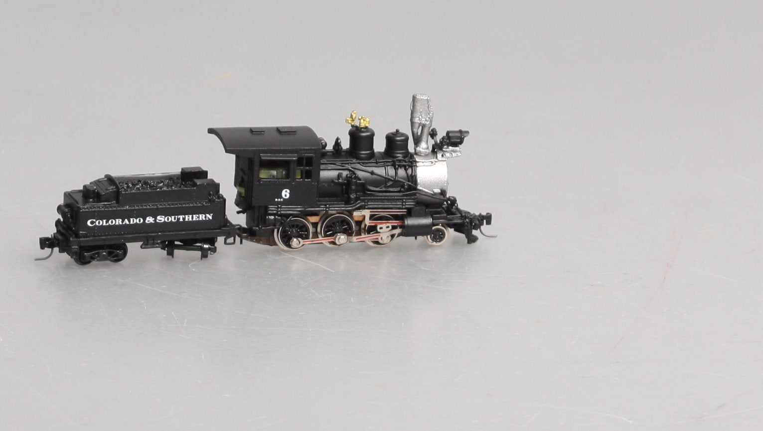 Micro-Trains 15902 Nn3 BRASS Colorado & Southern 2-6-0 Steam Locomotive & Tender LN/Box