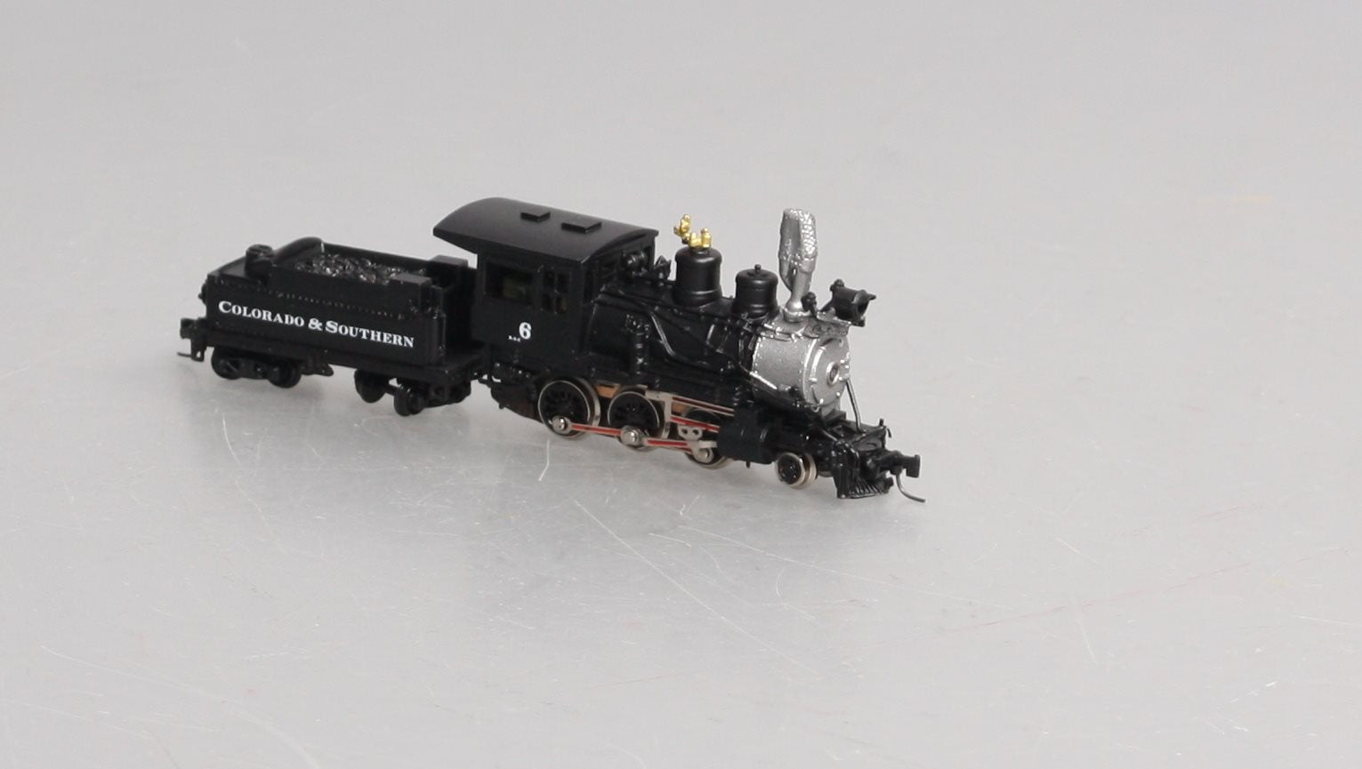 Micro-Trains 15902 Nn3 BRASS Colorado & Southern 2-6-0 Steam Locomotive & Tender LN/Box
