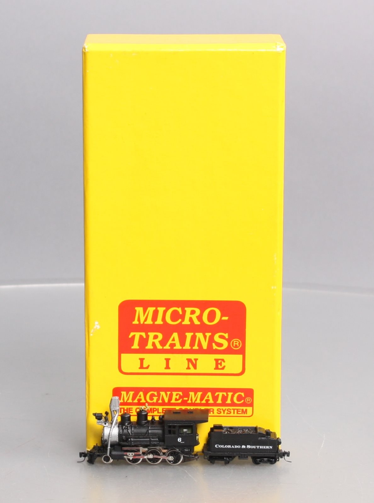 Micro-Trains 15902 Nn3 BRASS Colorado & Southern 2-6-0 Steam Locomotive & Tender LN/Box