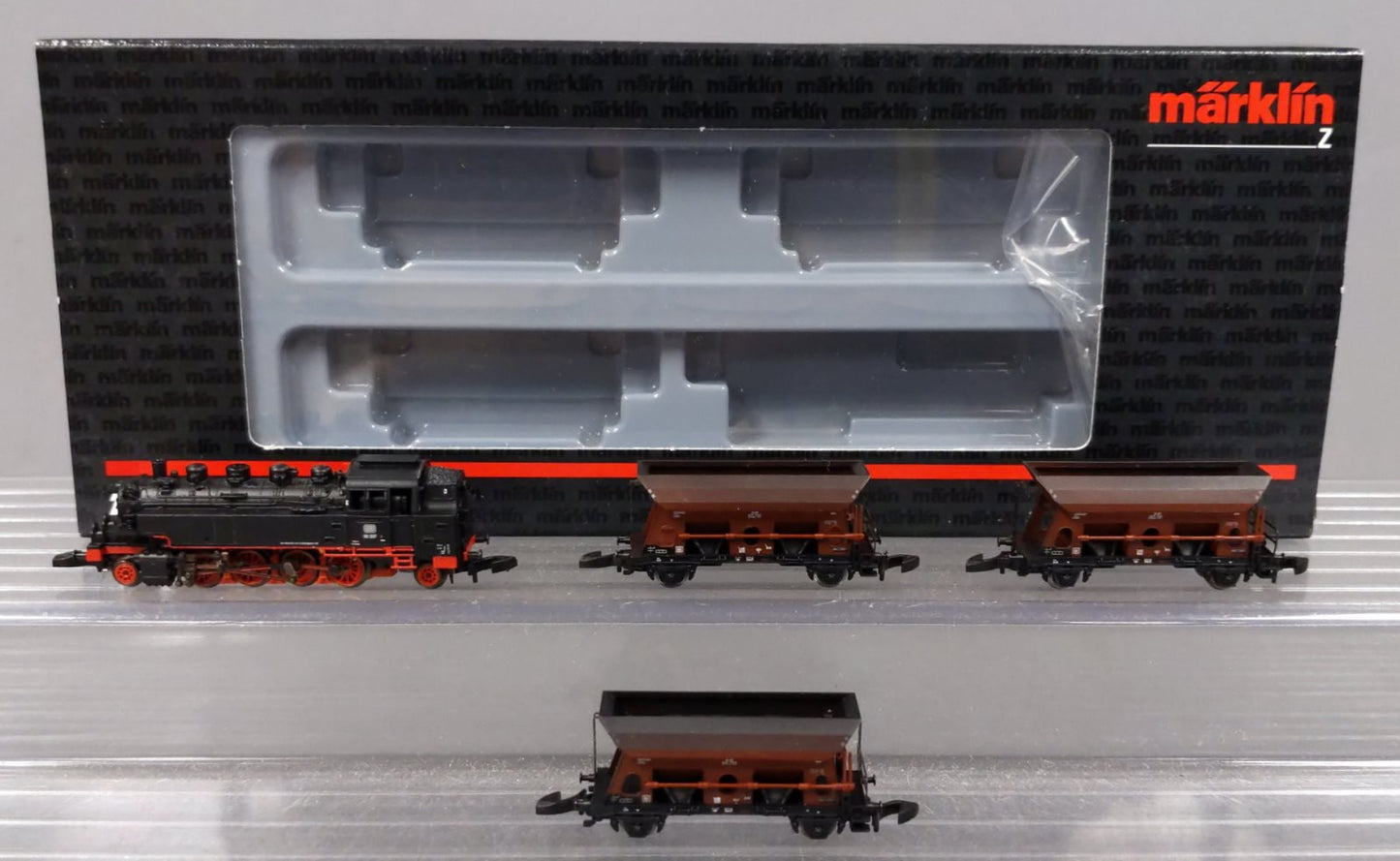 Marklin 81379 Z DB German Federal Railroad Coal Transport Train Set (Set of 3)