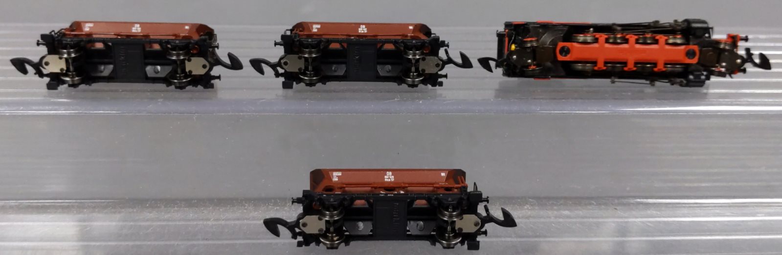 Marklin 81379 Z DB German Federal Railroad Coal Transport Train Set (Set of 3)