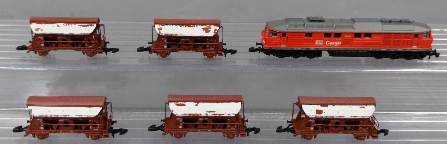 Marklin 81450 Z Scale DB Lime Transport Train Set