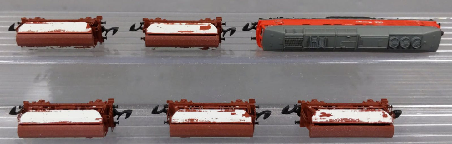 Marklin 81450 Z Scale DB Lime Transport Train Set