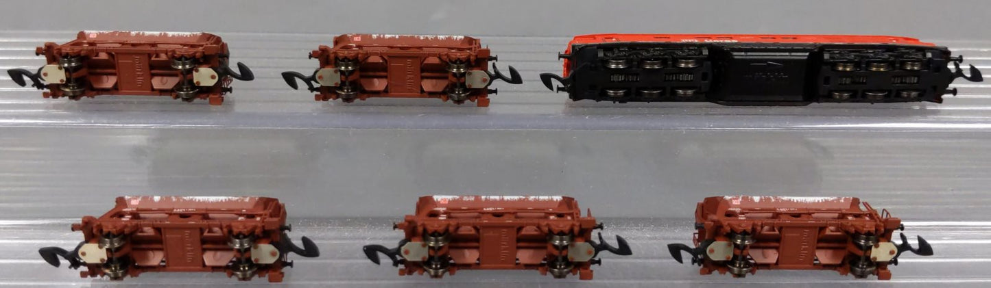 Marklin 81450 Z Scale DB Lime Transport Train Set