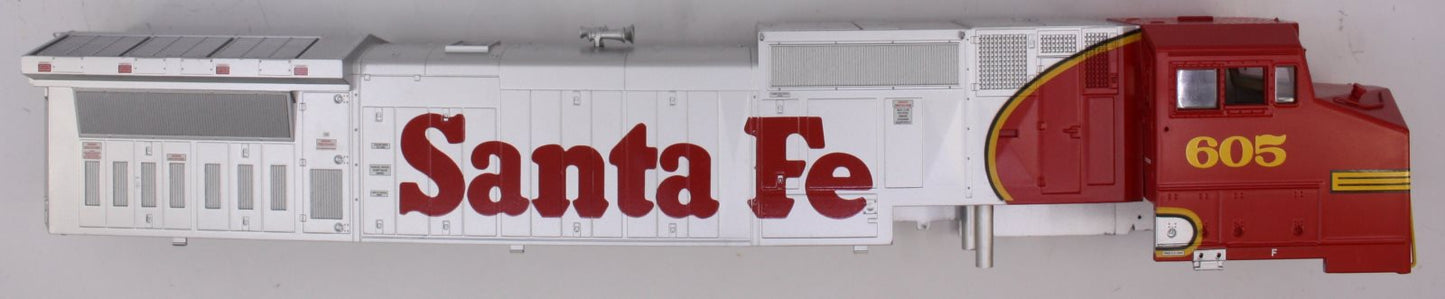 Lionel 8254-2 Santa Fe Dash-9 Diesel Body Shell #605