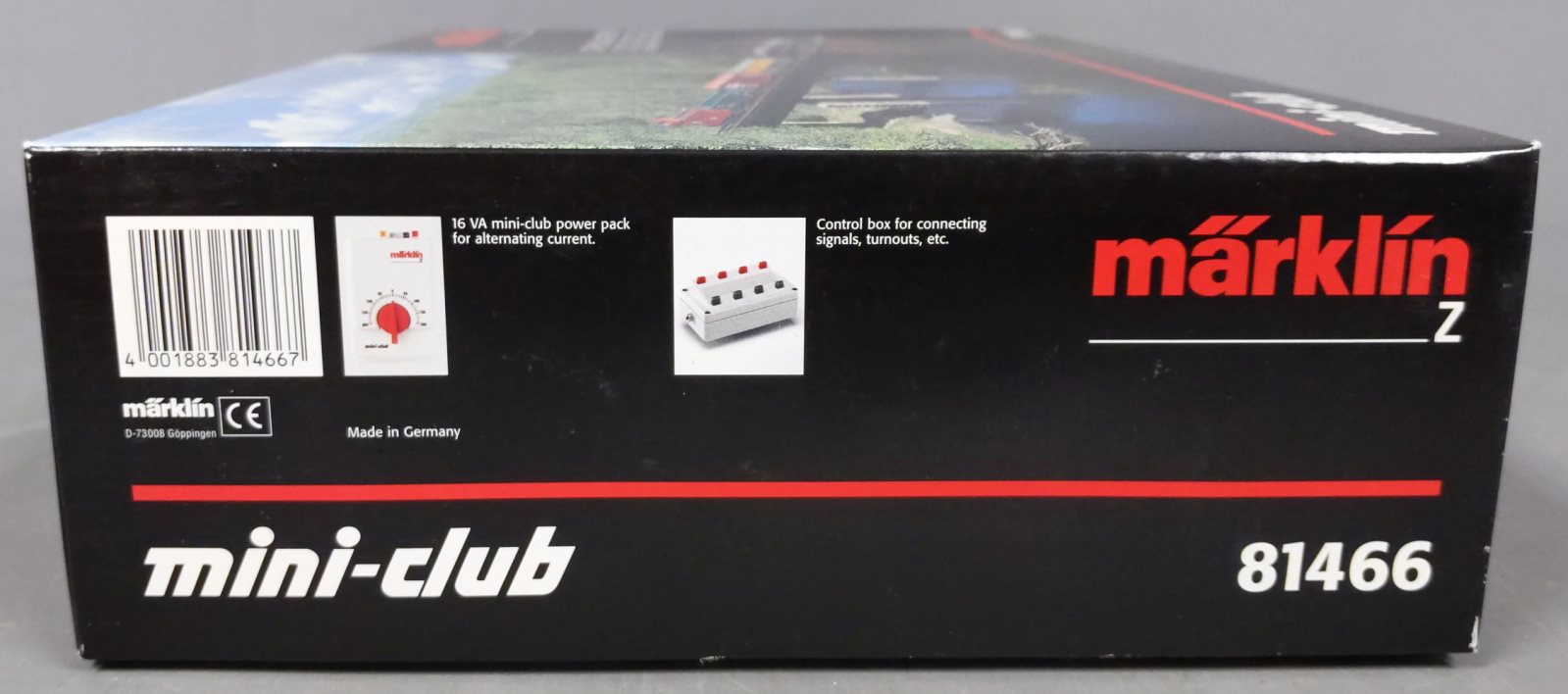 Marklin 81466 American Z Gauge Steam Freight Train Set