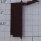 Lionel 3662-10 O Gauge Brown Right Side Plastic Milk Car Door