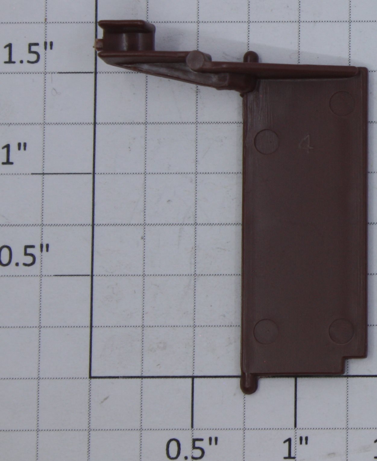 Lionel 3662-10 O Gauge Brown Right Side Plastic Milk Car Door