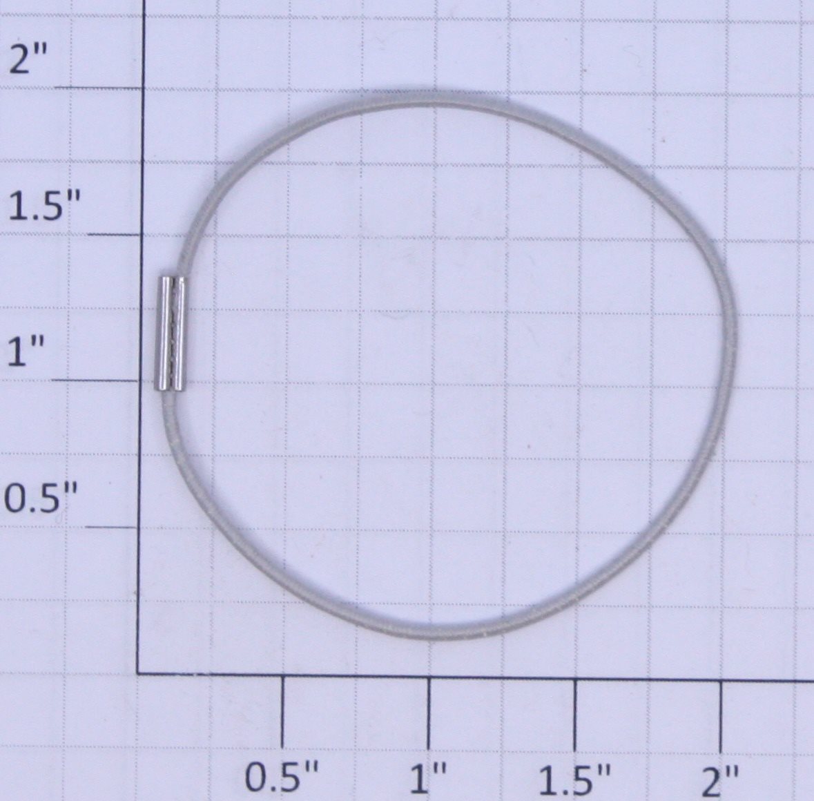 Lionel 6413-1 6" O Gauge Gray Elastic Band for Flat Car Loads