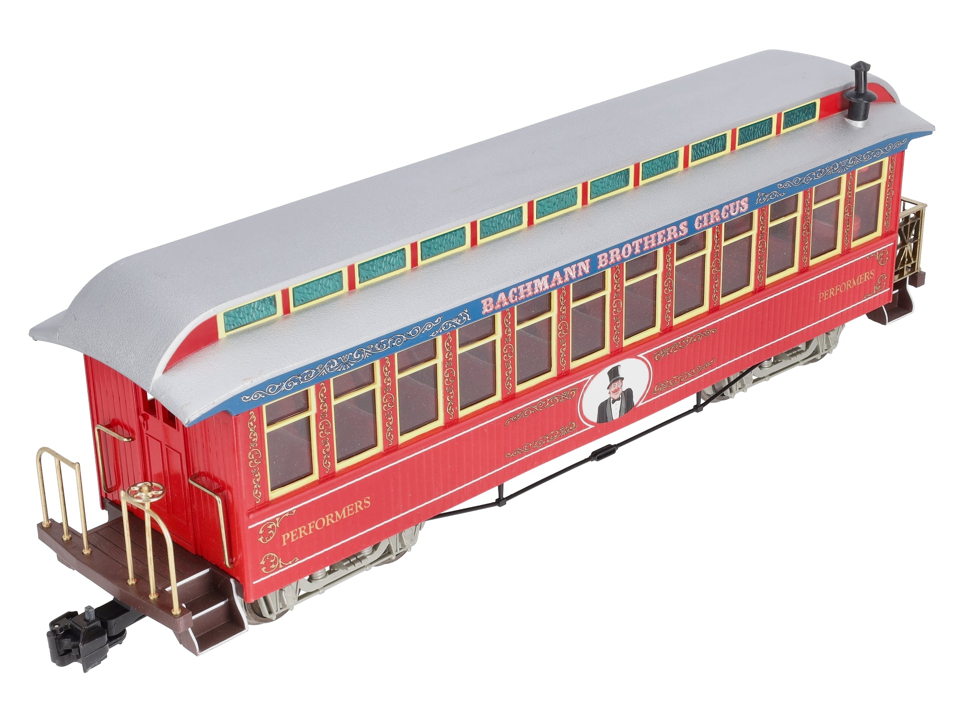 Bachmann 97381 G Scale Circus Performers Observation Car