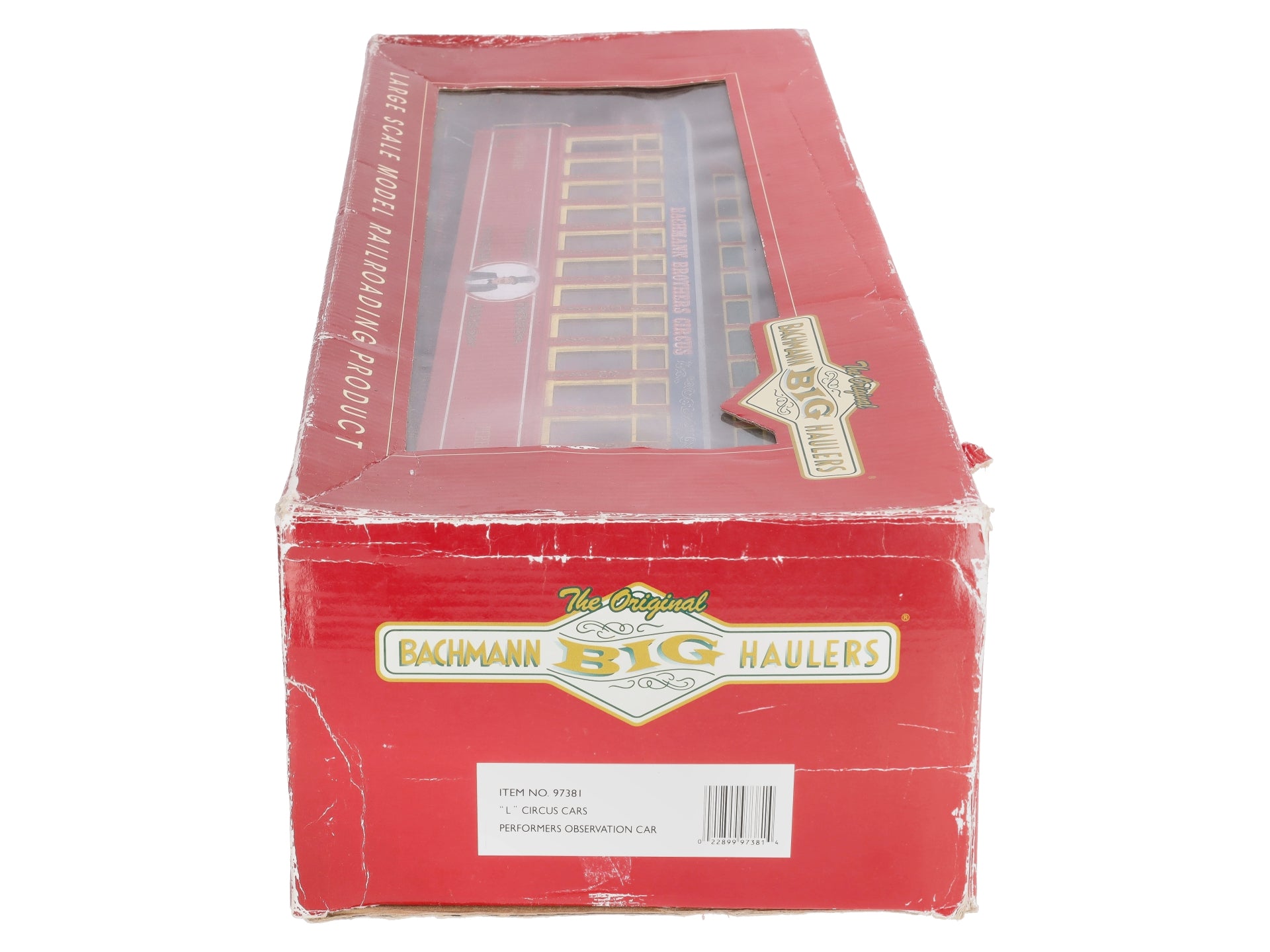 Bachmann 97381 G Scale Circus Performers Observation Car