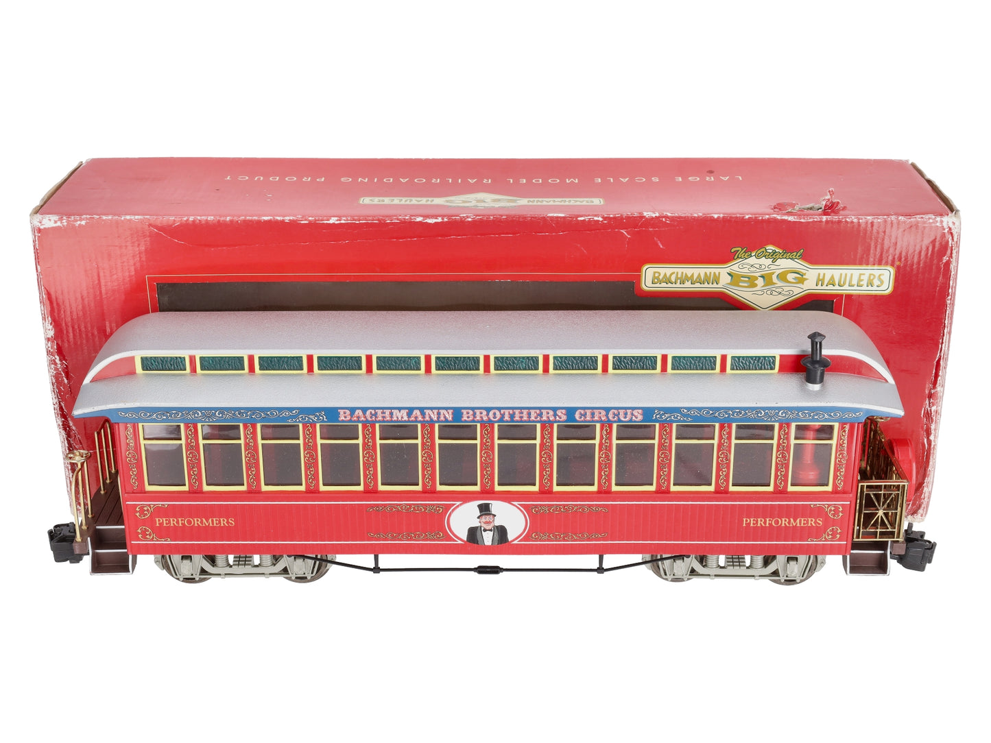 Bachmann 97381 G Scale Circus Performers Observation Car