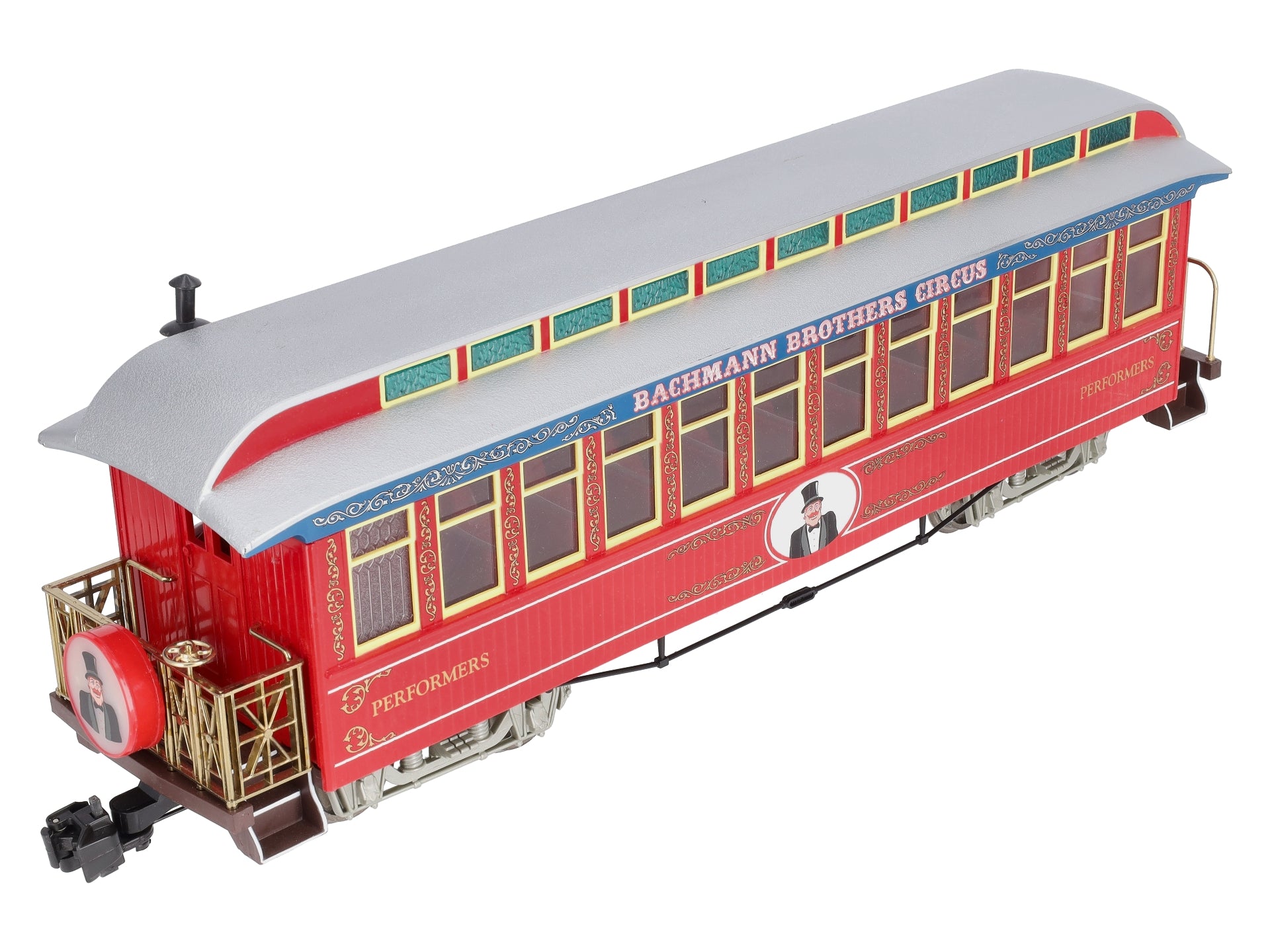 Bachmann 97381 G Scale Circus Performers Observation Car
