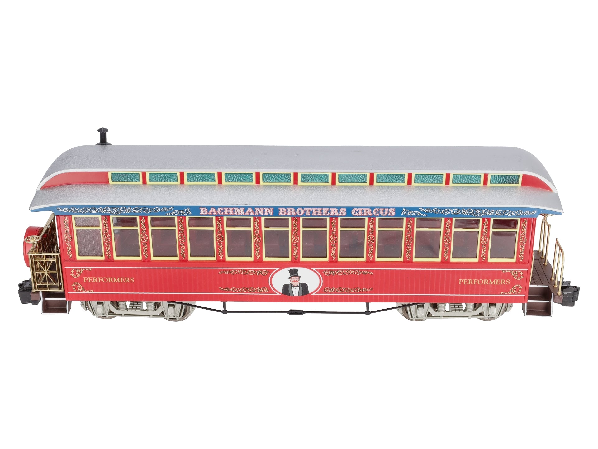 Bachmann 97381 G Scale Circus Performers Observation Car