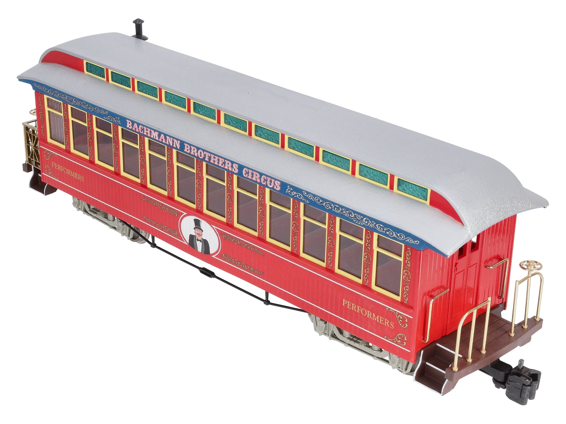 Bachmann 97381 G Scale Circus Performers Observation Car
