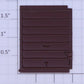 Lionel 9468-13 Tuscan Union Pacific Left Hand Boxcar Door