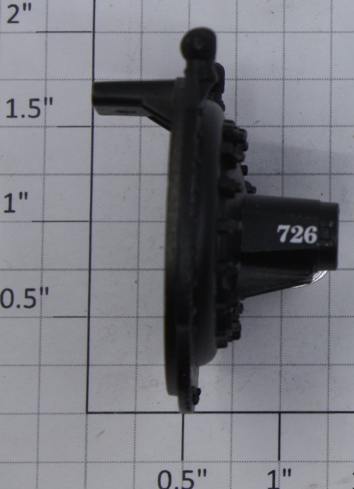 Lionel 8053-13 Berkshire Boiler Front Assembly 726 - Missing Brackets & Lens