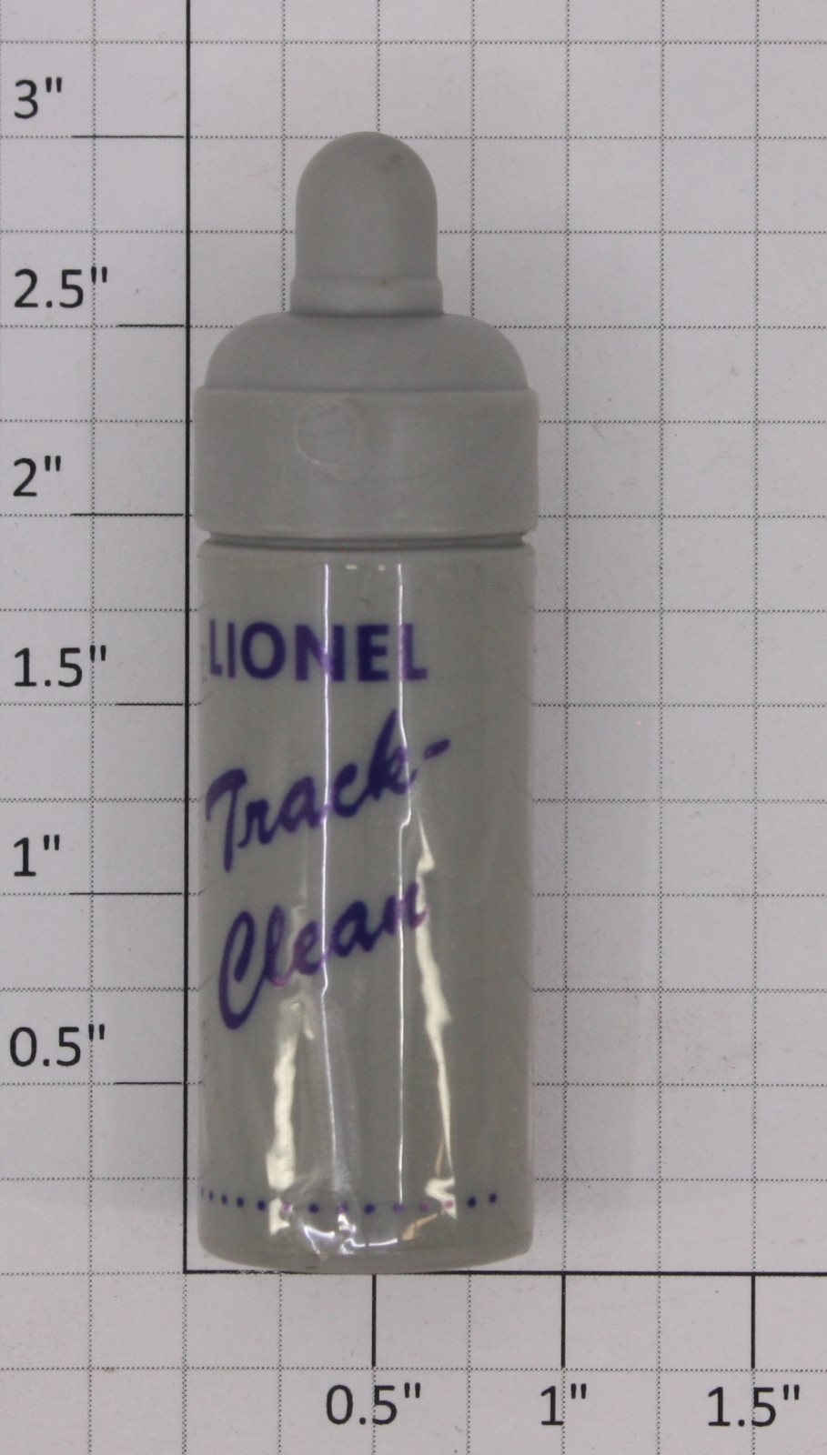 Lionel 3927-38 Gray Solid Track Cleaner Bottle