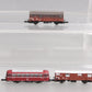 Marklin 88313 Z DB Diesel Class Rail Bus w/2 Boxcars