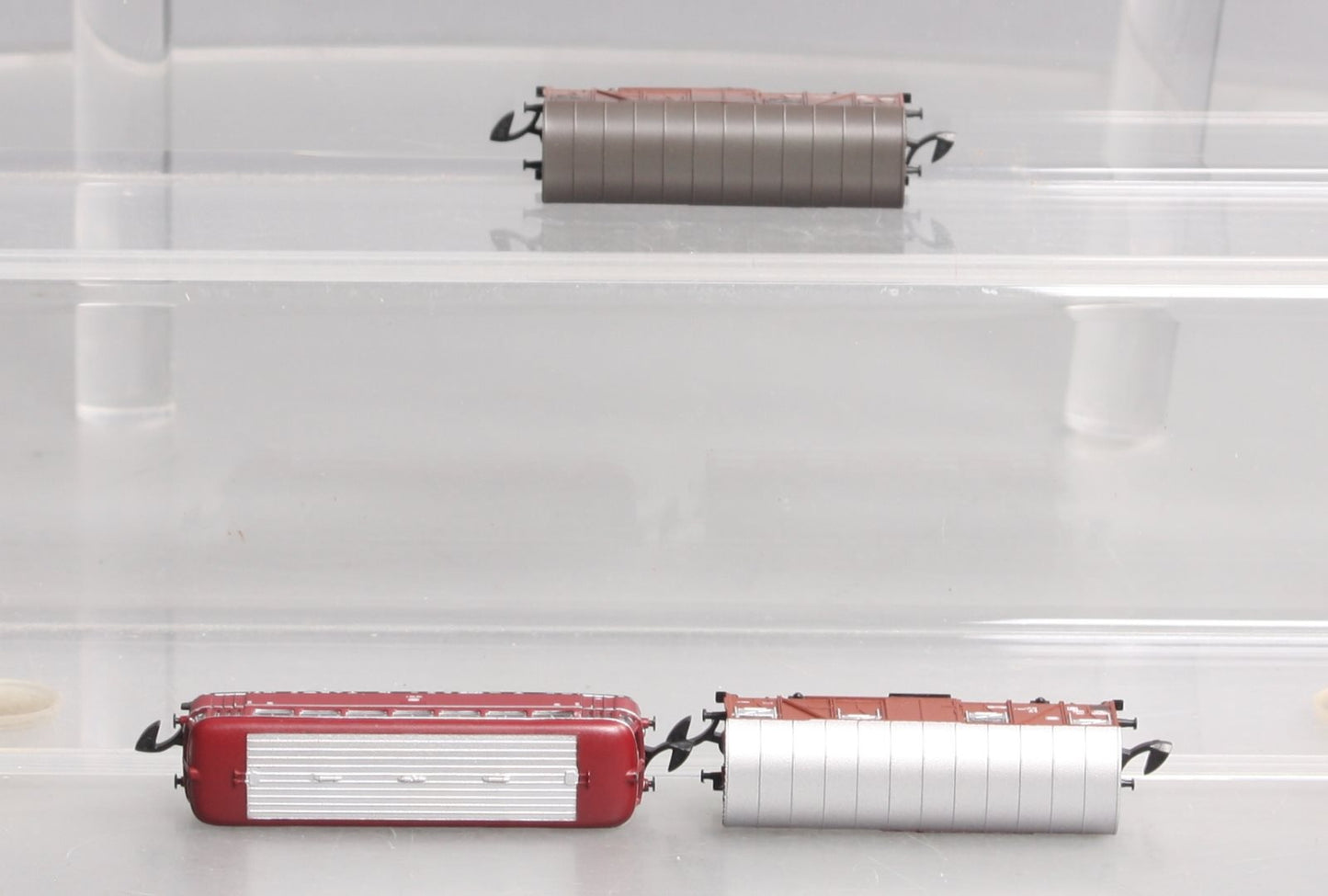 Marklin 88313 Z DB Diesel Class Rail Bus w/2 Boxcars
