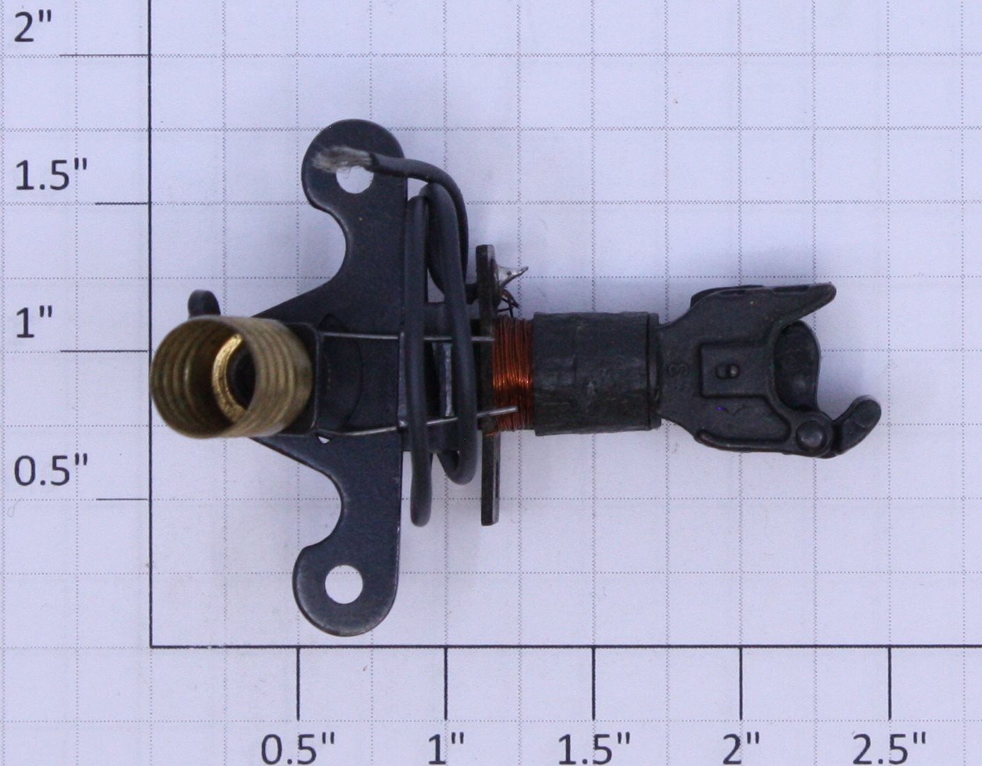 Lionel 403-6 Coupler & Lamp Bracket Assembly - Complete