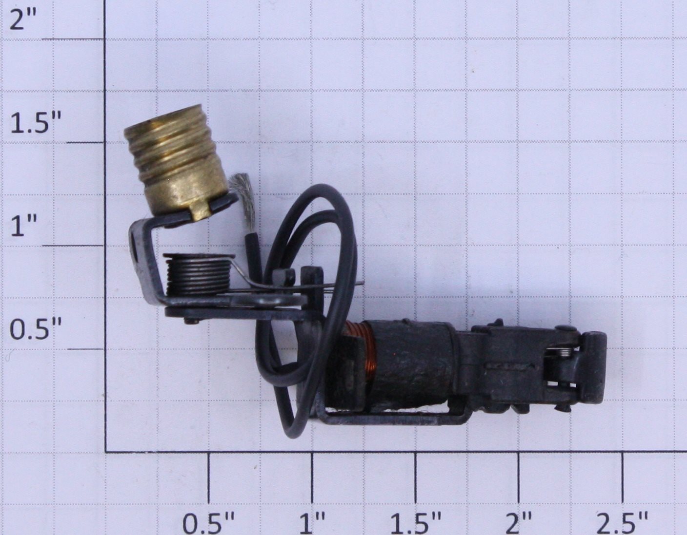 Lionel 403-6 Coupler & Lamp Bracket Assembly - Complete